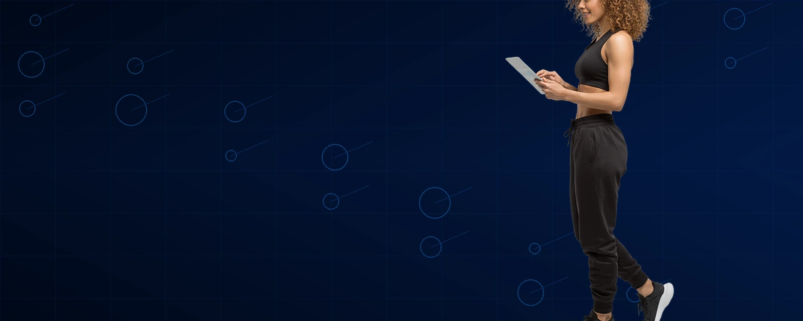 Performance tools and digital training illustration