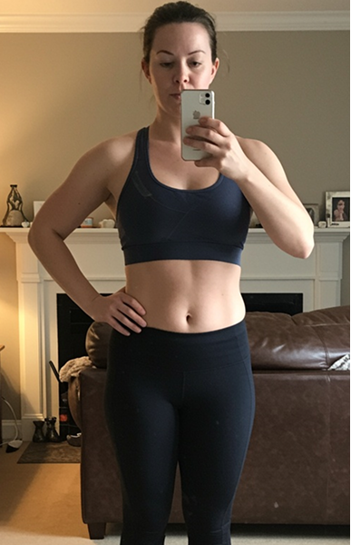 Second client-provided transformation photograph labeled after